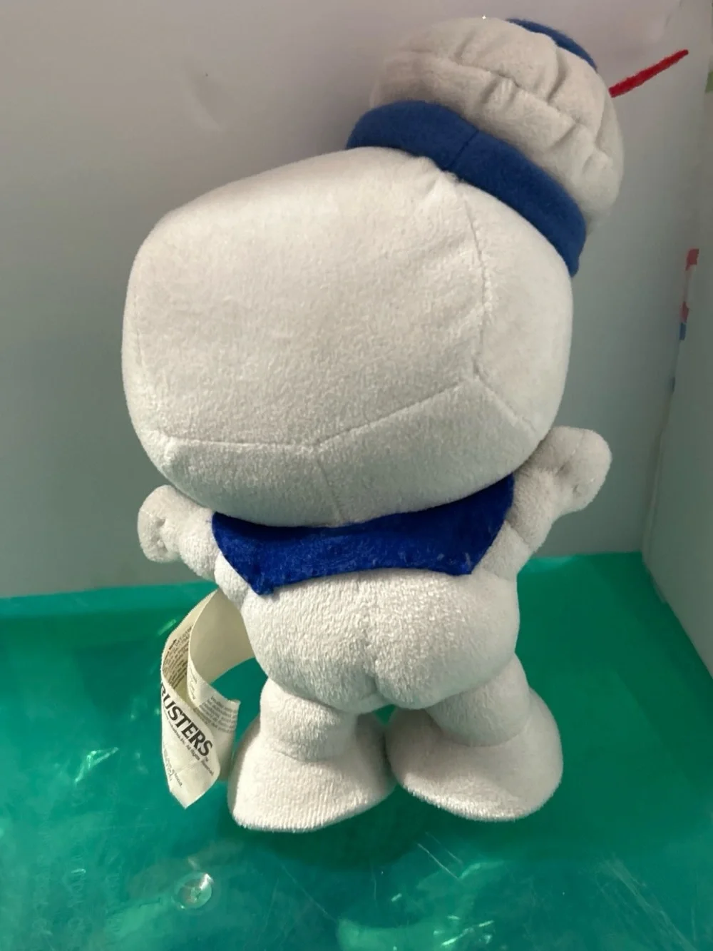 Underground White Sailor Plush with Blue Collar and Red Accent